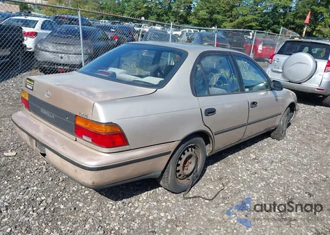 1995 Toyota Corolla Le/Dx from USA, damaged, VIN 2T1AE09B0SC106144